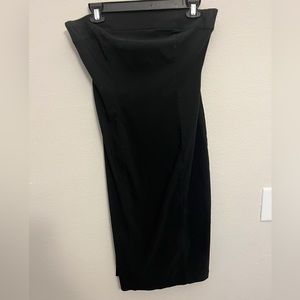 Black express bodycon dress